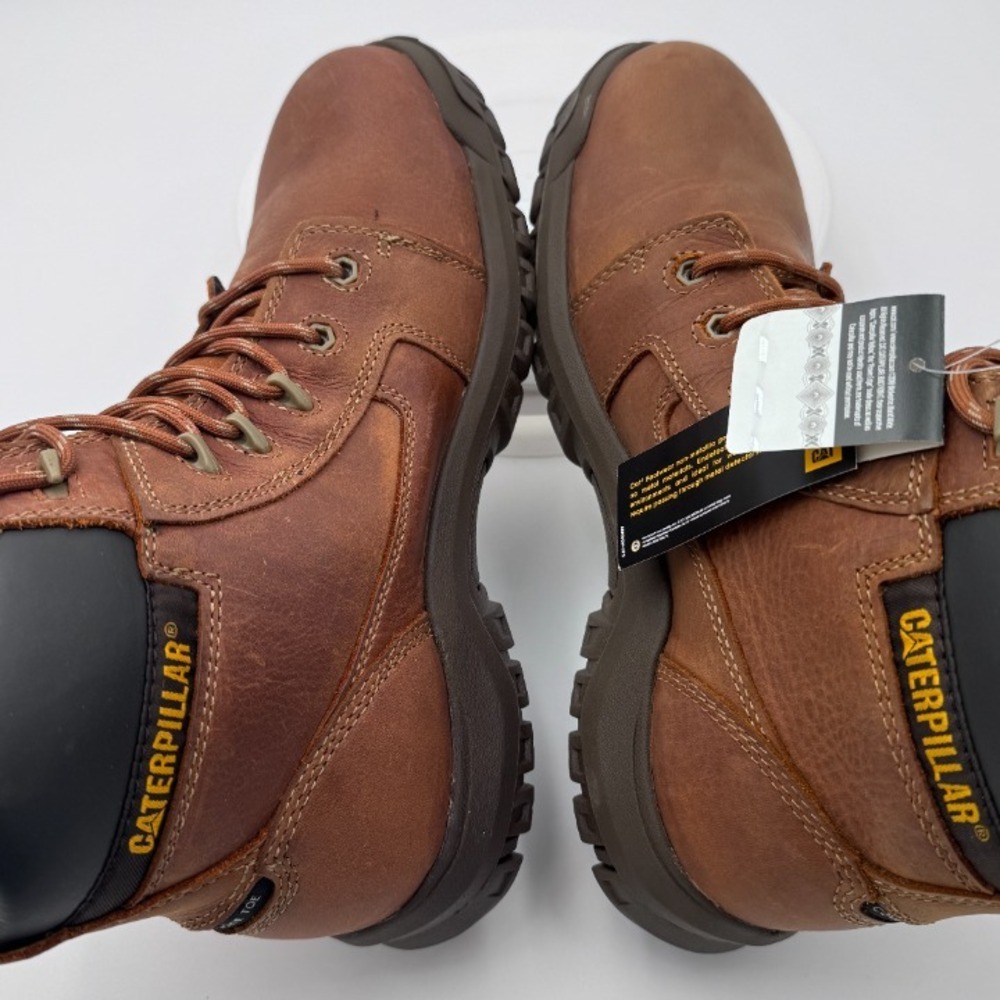 Caterpillar Waterproof Work Boots for Women Composite Toe Sz 11 - Like New - Picture 3 of 9